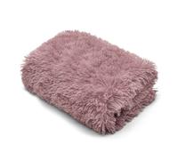 (Blush Pink ) Teddy Throw Soft & Snug Warm Size 150 x 200 cm