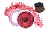Blush Powder - 10ml 3D Rose Petal Design Buildable Color | Makeup Blusher for Cheeks,for Traveling Business Trip Home School Girlfriend Wife Friend Sister Daughter
