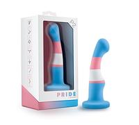 Blush - Pride Silicone Dildo with Suction Cup Multi-Coloured 13cm