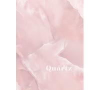 Blush Quartz - Hardcover Coffee Table Book for Decorative Display | Rose Pink Crystal Aesthetic: Ideal Decoration for Home Staging, Interior Styling, ... Decor | Minimal Internal Layouts (matériaux)