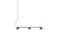 Blush Rail 3 Pendant Matt Black