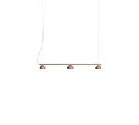 Blush Rail 3 Pendant Warm Beige