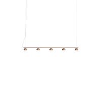 Blush Rail 5 Pendant Warm Beige