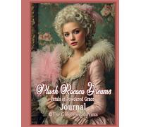 Blush Rococo Dreams--Petals of Powdered Grace Vintage Journal Book for Art/Junk Journal Scrapbooking Card Making Collage