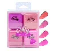 Blush Stick for Cheeks - Cream Blush Lip Cheek Stick - Jelly Texture Moisturizing Long Wearing Makeup for Wife Women Mom Daily Use Natural Look