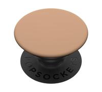 Blush Tan Brown Simple One Color Minimal Neutral Nude PopSockets Adhesive PopGrip