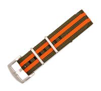 BluShark, Original Collection Military-Style Waterproof Watch Strap, Fits All Timepiece Brands, Durable Nylon Wristwatch Accessories with Stainless Steel Buckle - 18mm, 20mm, 22mm & 24mm Watch Bands