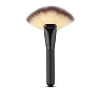 Blusher Brush,Make Up Brush,Powder Makeup Brush, Big Large Fan Top Brush Makeup Tools Fan Head Face Brush Contour Concealer Powder Blush Eyeshadow Nose Smudge Brush