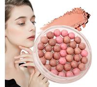 Blushers For Cheeks - Beam Bright Blush | Long Lasting Blush For Cheek | Blendable Cheek Makeup | Blendable High Pigment Buildable Facial Beauty Supplies For Women Family Friends Girls Adults