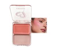 Blushers for Cheeks Make Up, Peachy Pink Face Blush with Cream Texture Create Natural Hydrating Glow, Sheer Weightless Blush Cream for Daily Face Color Cosmetics, Suitable for All Skin Tones