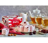 Blushing Bakewell | Happy Mallows Gourmet Marshmallows | 100% Handmade | 100% Family Run (3 x 120g Boxes)