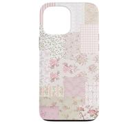 Blushing Floral Pink Bow Patchwork Coquette Collage Pattern Case for iPhone 13 Pro Max