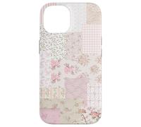 Blushing Floral Pink Bow Patchwork Coquette Collage Pattern Case for iPhone 14