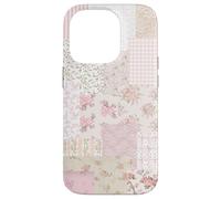 Blushing Floral Pink Bow Patchwork Coquette Collage Pattern Case for iPhone 14 Pro