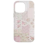 Blushing Floral Pink Bow Patchwork Coquette Collage Pattern Case for iPhone 14 Pro Max