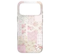 Blushing Floral Pink Bow Patchwork Coquette Collage Pattern Case for iPhone 17 Pro Max