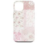 Blushing Quilt Pink Floral Quilt Summer Collage Case for iPhone 13
