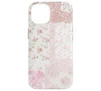 Blushing Quilt Pink Floral Quilt Summer Collage Case for iPhone 14
