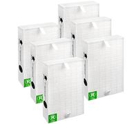 Blutoget HPA300 HEPA Filter Replacement - Compatible For Honey-well Air Puri-fier HPA300 HPA200 HPA090 Series-Replaces HRF-R3 HRF-R2 HRF-R1(Pack of 6 x Hepa Filters)