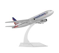 BluWinds 1/400 American 777 Airplane Model Diecast Airplanes Model Aircraft Metal Alloy Model For Collection and Display