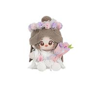BLuxe Haven Heaven Officials Blessing Anime Plush Dolls, 15cm Soft Polyester Fiber Figures, Decorative Sitting Style Collectibles with Posable Hands (Xie Lian)