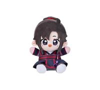 BLuxe Haven Mo Dao Zu Shi Plush Doll, 15cm Animation Character Collectibles, Polyester Fiber Sitting Style Figures, Decorative Anime Plushies (Wei Wuxian)