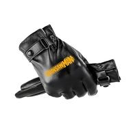 Bluxir Chains-aw Man Mens Motorbike Biker Gloves, Easy To Use Touch Screen Gloves, Winter, cycling, and keeping warm, Weather(Black 1)