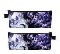 Bluxir for So-lo Level-ing Pencil Pouch, Zip Up Pencil Case, Large Capacity Pencil Case Pouch for School Office, Anime(A12)