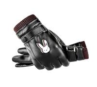 Bluxir Motorbike Gloves For Men Bad Bun. ny, Touch Screen hard Knuckle, Winter, cycling, and keeping warm, Weather(Black 4)