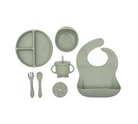 BLW Essentials Silicone Feeding Set - Sage