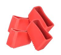 BLWOTMOR 4 Pieces Ladder Foot Non Slip Rubber Step Ladder End Pads Covers Lightweight Practical Suitable for Construction Indoor Outdoor, 5cmx2cm