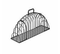 BLWOTMOR Cat Grooming Cage Portable Iron Carrier Wire Structure Double Door Access Lightweight Handle Suitable for Cat Grooming Pet Washing Visits, Black, Xl