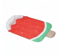 BLWOTMOR Cooling Gel Pad for Animal Pad Dog Cat Bedding Pad Pet Mat Made with Gel Cotton for Cushion Support Suitable for Summer Indoors Napping, Watermelon, M 46 77cm