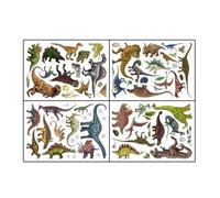BLWOTMOR Glow Dinosaur Sticker Wall Decal Set Stickers Decor Mural Luminous Removable PVC Night Light Theme Educational Fun And Stick suitable for nursery soothing night homes