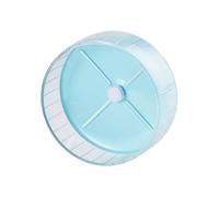 BLWOTMOR Hamster Exercise Wheel Silent Squirrel Jogging Ball Toy Cage Accessories Acrylic Rounded Edge Design Running Wheel Suitable for Small Pet Exercise, Blue