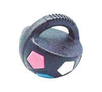 BLWOTMOR Interactive Dog Soccer Ball, Floating And Squeaky Pet Toy, Target Toy for Small Dogs, Black