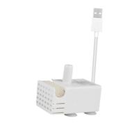 BLWOTMOR Mini USB Submersible Aquarium Pump Small Portable 3W with PP Suction Cup for Silent Water Recirculation Suitable for Home Garden Indoor Font, Side Filter Set