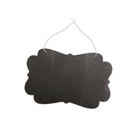 BLWOTMOR Mini Wooden Chalkboard Sign for and Table Numbers, Butterfly Side