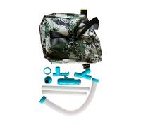 BLWOTMOR Sprayer Manure Backpack Portable Spreader Gardening Tool Granular Distributor Waterproof Cloth Material Suitable for Lawn Vegetable Plants, Multi, PVC