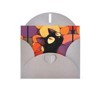 BLWSLC 6x4-inch Proud Pet Printed Gray Greeting Card Set with Envelope - Wedding/Birthday Invitations