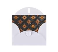 BLWSLC 6x4-inch Sparks flying Printed White Greeting Card Set with Envelope - Wedding/Birthday Invitations