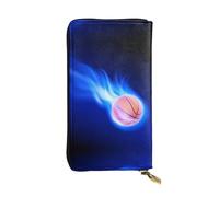 BLWSLC Basketball Ball Long Clutch, Zipper Wallet, Card Holder, Portable Travel Coin Storage Bag Suitable for Travel and Daily use