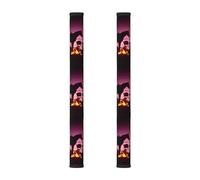 BLWSLC Cowboy West Patterned Refrigerator Door Handle Gloves (2 Pack), Suitable for microwaves and dishwashers.