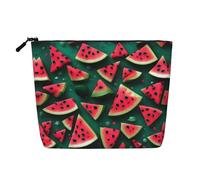 BLWSLC Dream Watermelon Printed single layer cosmetic bag, storage bag, suitable for daily storage, a must-have for business trips.