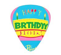 BLWSLC Happy Birthday Balloon Guitar Picks - For Acoustic, Electric, and Band Players - 12 Picks in 3 Different Thicknesses