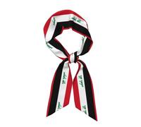 BLWSLC Iraqi flag Long printed scarf suitable for various occasions a great holiday gift 46.9 x 3.1 inches