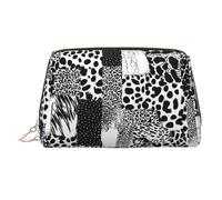 BLWSLC Leopard print display Printed Portable Cosmetic Bag Large Travel Toiletry Bag Suitable For Travel And Daily Use