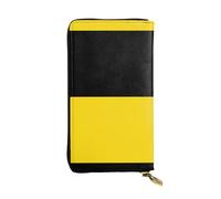 BLWSLC Long clutch Baden-Württemberg flag printed zipper wallet suitable for travel work and attending banquets