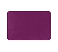 BLWSLC Morning Glory Purple 16x24in non-slip flannel floor mat with a printed design suitable for outdoor use patios porches and bathrooms