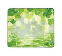 BLWSLC Precision-locked mouse pads are suitable for libraries and studies | Precision overlock Green lake 7.9 x 9.5 in printed mouse pads suitable for libraries and studies